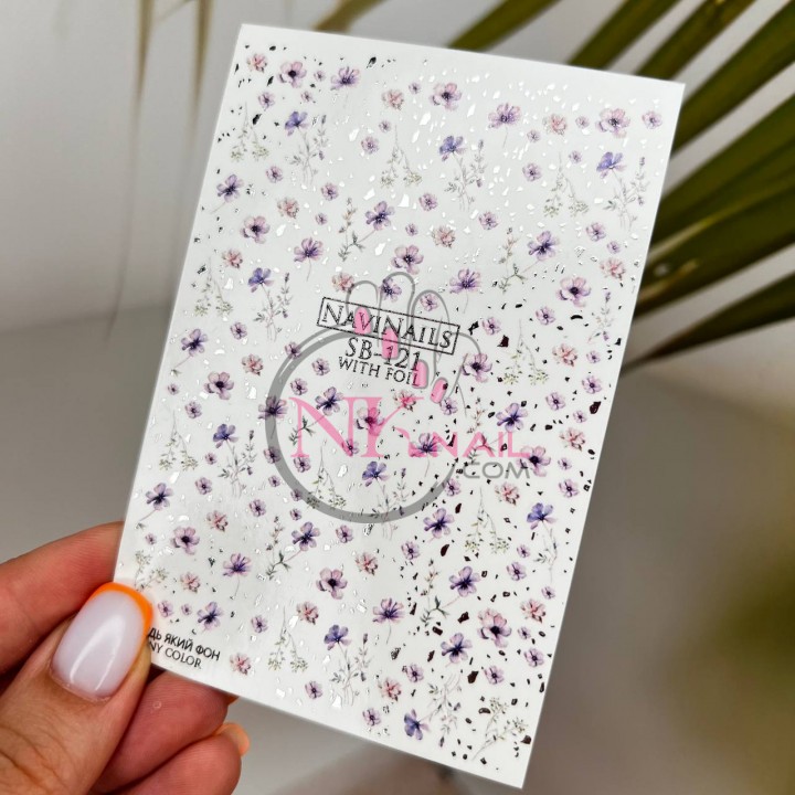 Слайдер Navi Nails SB-121 silver